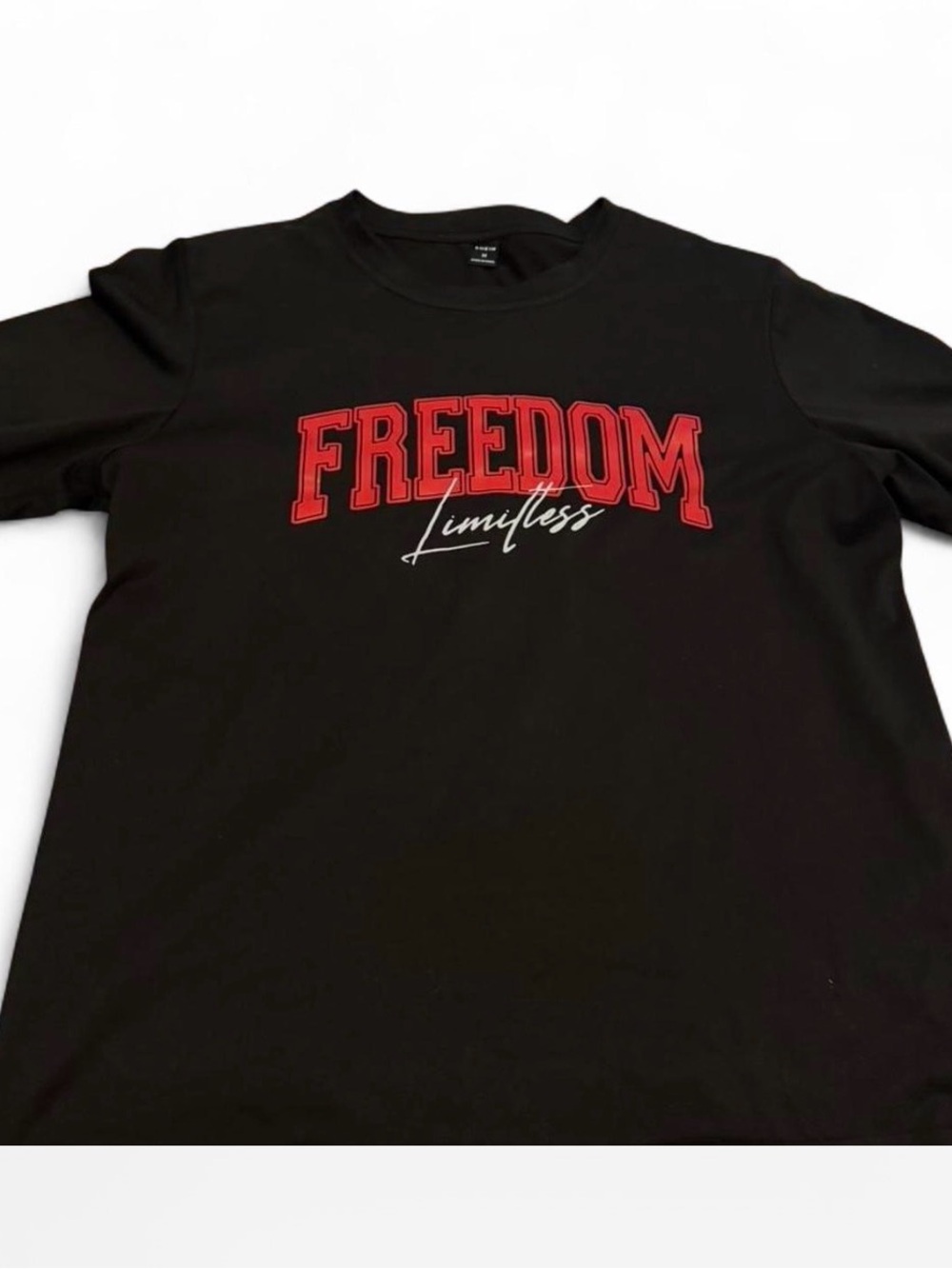 Freedom Limitless Black Graphic Tee